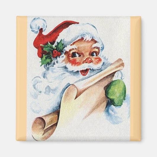 SANTA CLAUS JOLLY MAGNET (Vorne)