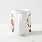Santa Claus Jumbo-Tasse (Rückseite)