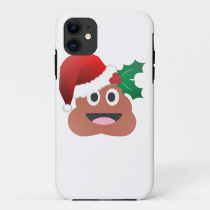santa claus kackte emoji Case-Mate iPhone hülle