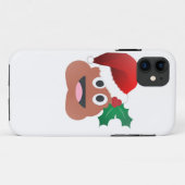 santa claus kackte emoji Case-Mate iPhone hülle (Rückseite (Horizontal))