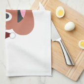 santa claus kackte emoji handtuch (Viertel Falte)