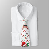 santa claus kackte emoji krawatte (Gebunden)