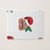 santa claus kackte emoji puzzle (Horizontal)