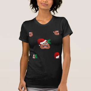 santa claus kackte emoji T-Shirt