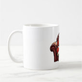 Santa Claus Kaffeetasse (Links)