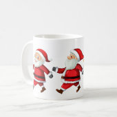 Santa Claus Kaffeetasse (Vorderseite Links)