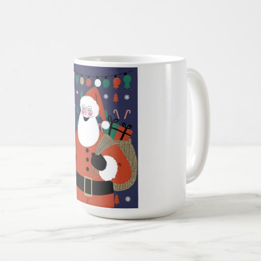 Santa Claus Kaffeetasse (VorderseiteRechts)