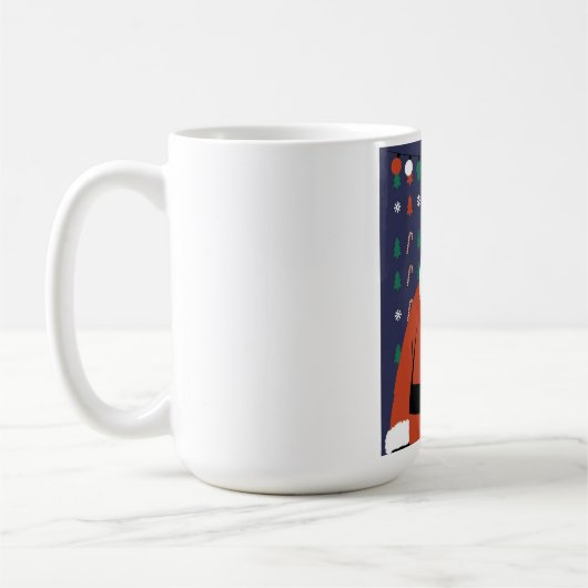 Santa Claus Kaffeetasse (Links)