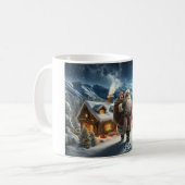 Santa Claus Kaffeetasse (Vorderseite Links)