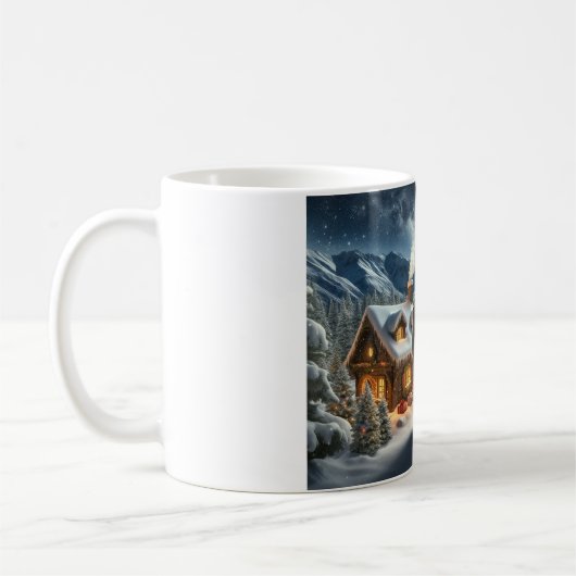 Santa Claus Kaffeetasse (Links)