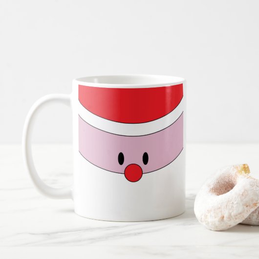 Santa Claus Kaffeetasse (Mit Donut)