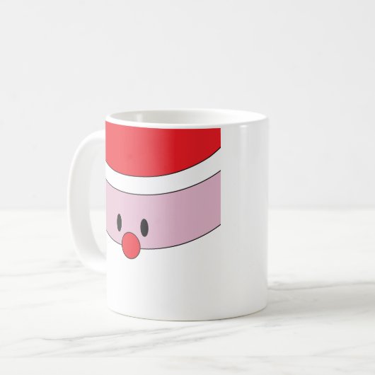 Santa Claus Kaffeetasse (Vorderseite Links)