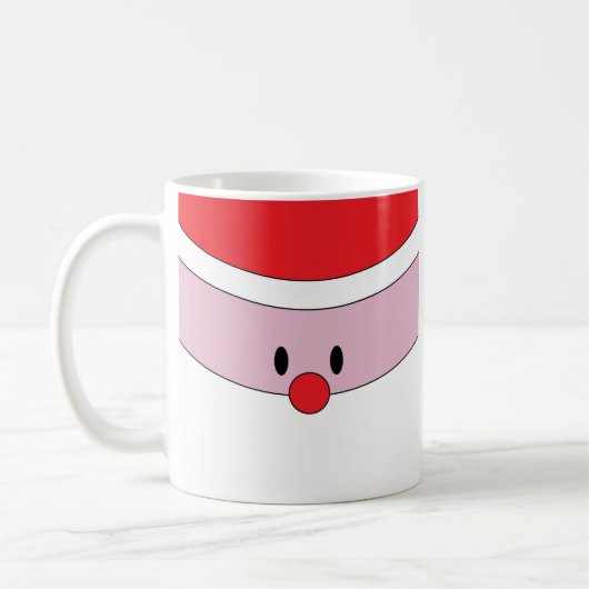 Santa Claus Kaffeetasse (Links)