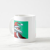 Santa Claus Kaffeetasse (Vorderseite Links)