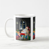 Santa Claus Kaffeezeit Kaffeetasse (Links)