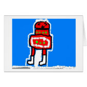 Santa Claus Karte (Vorderseite (Horizontal))