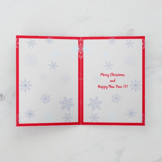 Santa Claus Karte (Innenseite)