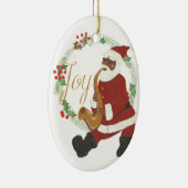 Santa Claus Keramik Ornament (Rechts)