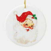 Santa-Claus Keramik Ornament (Hinten)