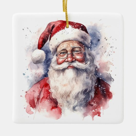 Santa Claus Keramikornament