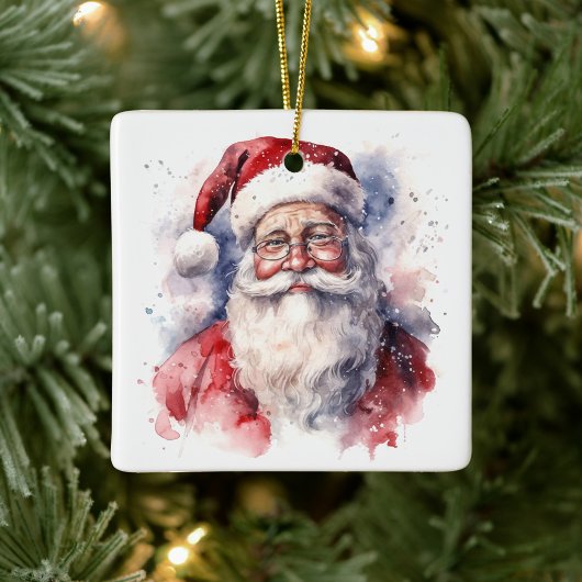 Santa Claus Keramikornament