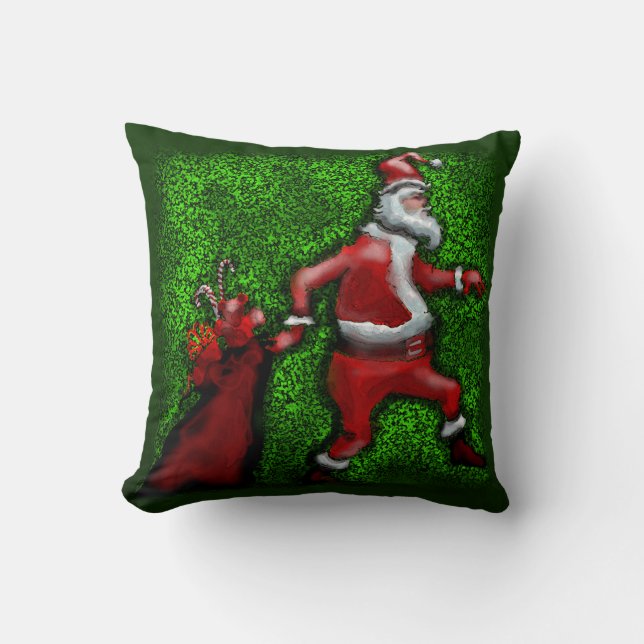 Santa Claus Kissen (Vorderseite)
