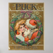Santa Claus Kissing Momma 1905 Poster (Vorne)