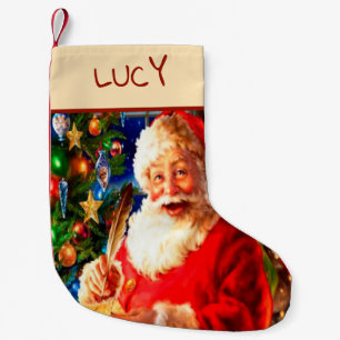 Santa Claus Kleiner Weihnachtsstrumpf