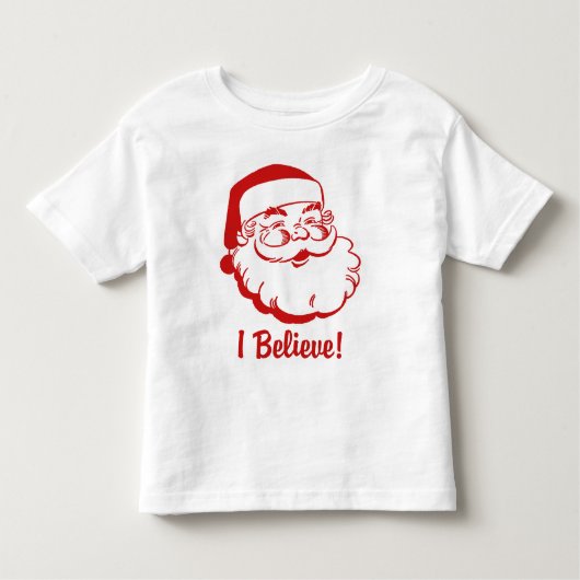 Santa Claus Kleinkind T-shirt (Vorderseite)