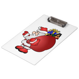 SANTA CLAUS KLEMMBRETT