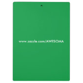 SANTA CLAUS KLEMMBRETT (Rückseite)