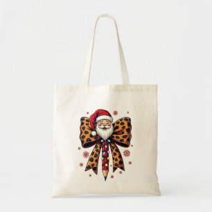 Santa Claus Kokette Schleife Schule Lehren  Tragetasche