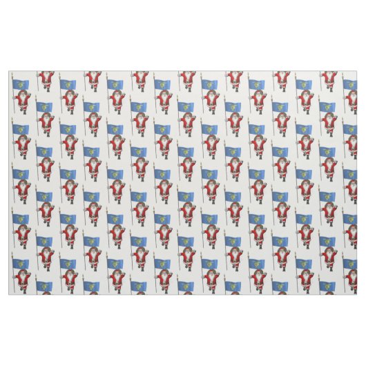 Santa Claus kommt nach Oregon Stoff (Fat Quarter (45,7 x 55,9 cm))