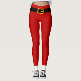 Santa Claus Kostüme Weihnachten-Leggings Leggings