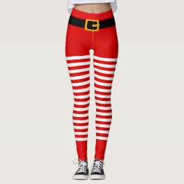 Santa Claus Kostüme Weihnachten-Leggings Leggings