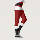 Santa Claus Kostüme Weihnachten-Leggings Leggings (Rechts)