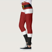 Santa Claus Kostüme Weihnachten-Leggings Leggings (Links)