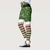 Santa Claus Kostüme Weihnachten-Leggings Leggings (Links)