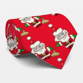 Santa Claus Krawatte (Gerollt)