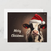 Santa Claus Kuw Weihnachten Postkarte (Vorne/Hinten)