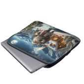 Santa Claus Laptopschutzhülle (Vorne Knopf)