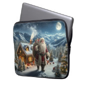Santa Claus Laptopschutzhülle (Vorderseite Links)