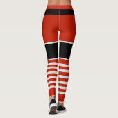 Santa Claus Leggings Weihnachtsfest (Rückseite)