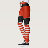 Santa Claus Leggings Weihnachtsfest (Links)