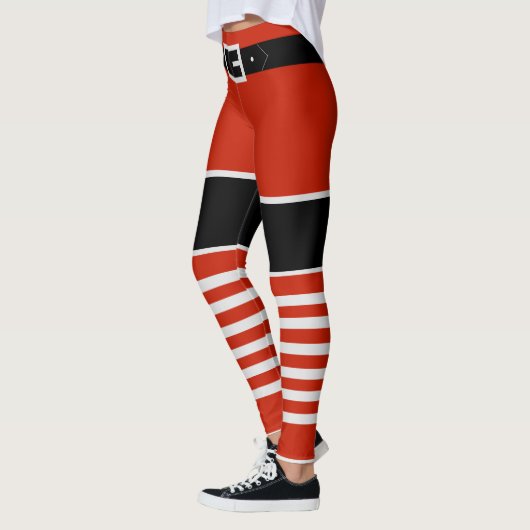 Santa Claus Leggings Weihnachtsfest (Links)