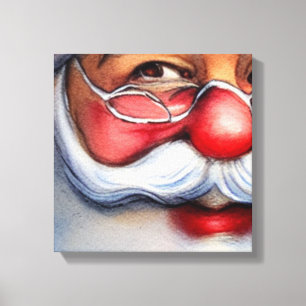 Santa Claus Leinwanddruck