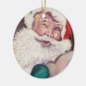 Santa Claus List 2 Sided Ornament (Links)
