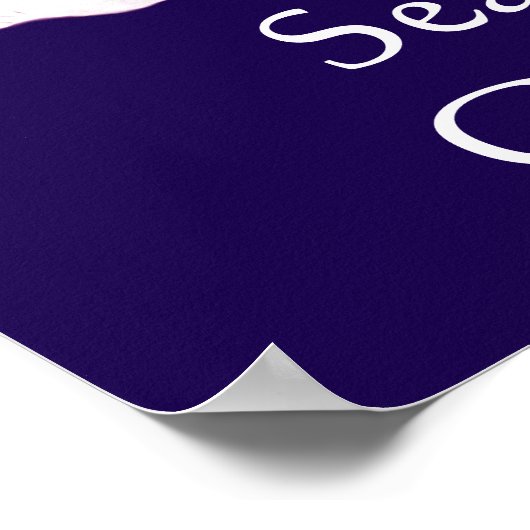 SANTA CLAUS , LITTLE ANGEL & MERLIN Weihnachtsgebä Poster (Ecke)