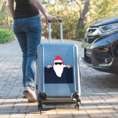 SANTA CLAUS LUGGAGE ODER CAR DECAL STICKER (Koffer Insitu)