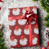 Santa Claus MAGA Hat | Weihnachtsgeschenk des Weih Geschenkpapier